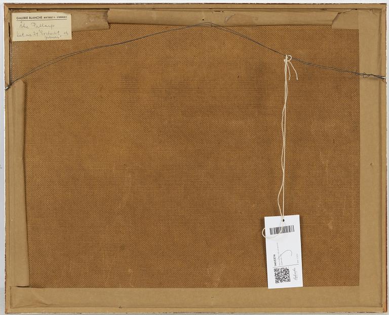 Åke Pallarp, oil on panel, signed.