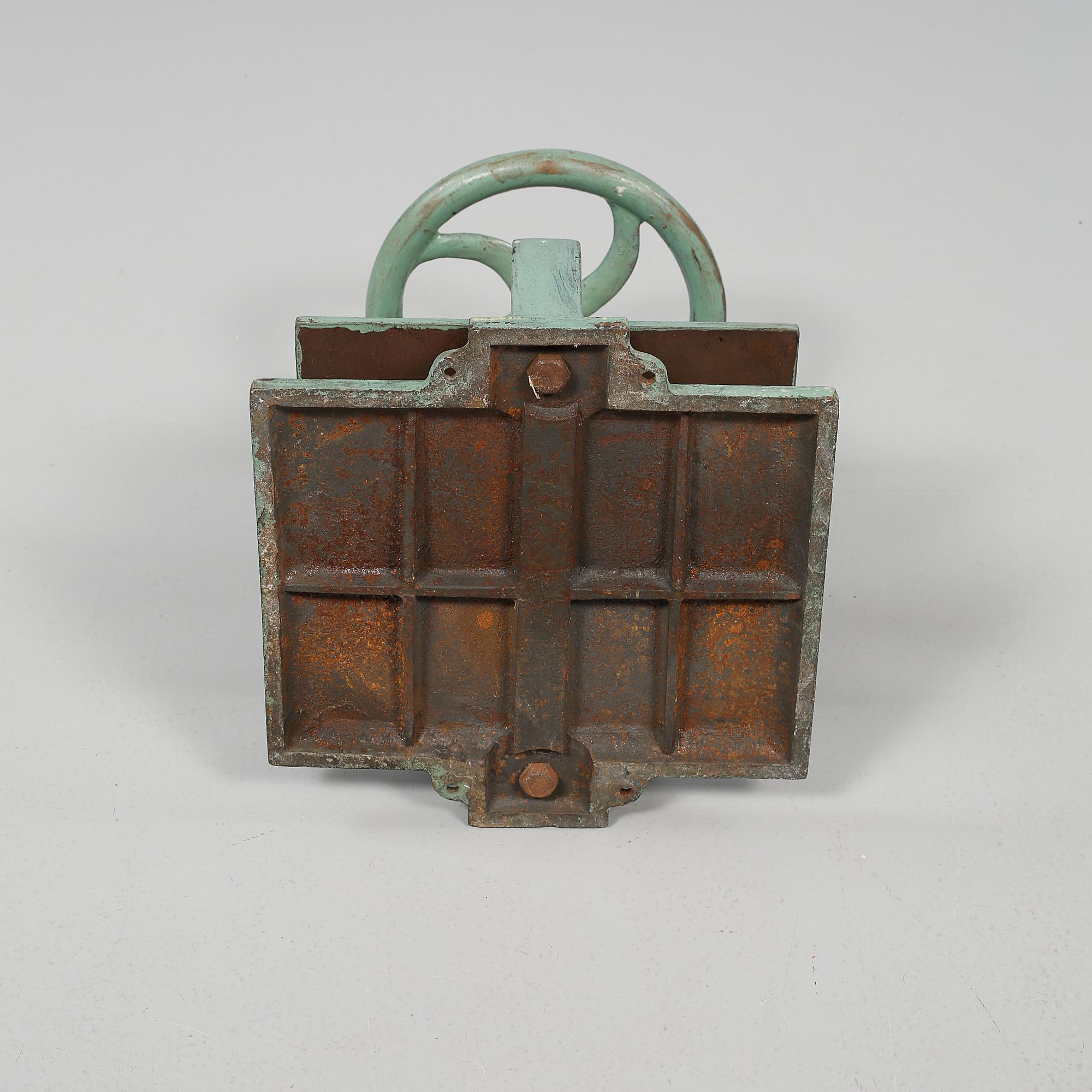 VÄXTPRESS/BOKPRESS, gjutjärn, omkring år 1900.