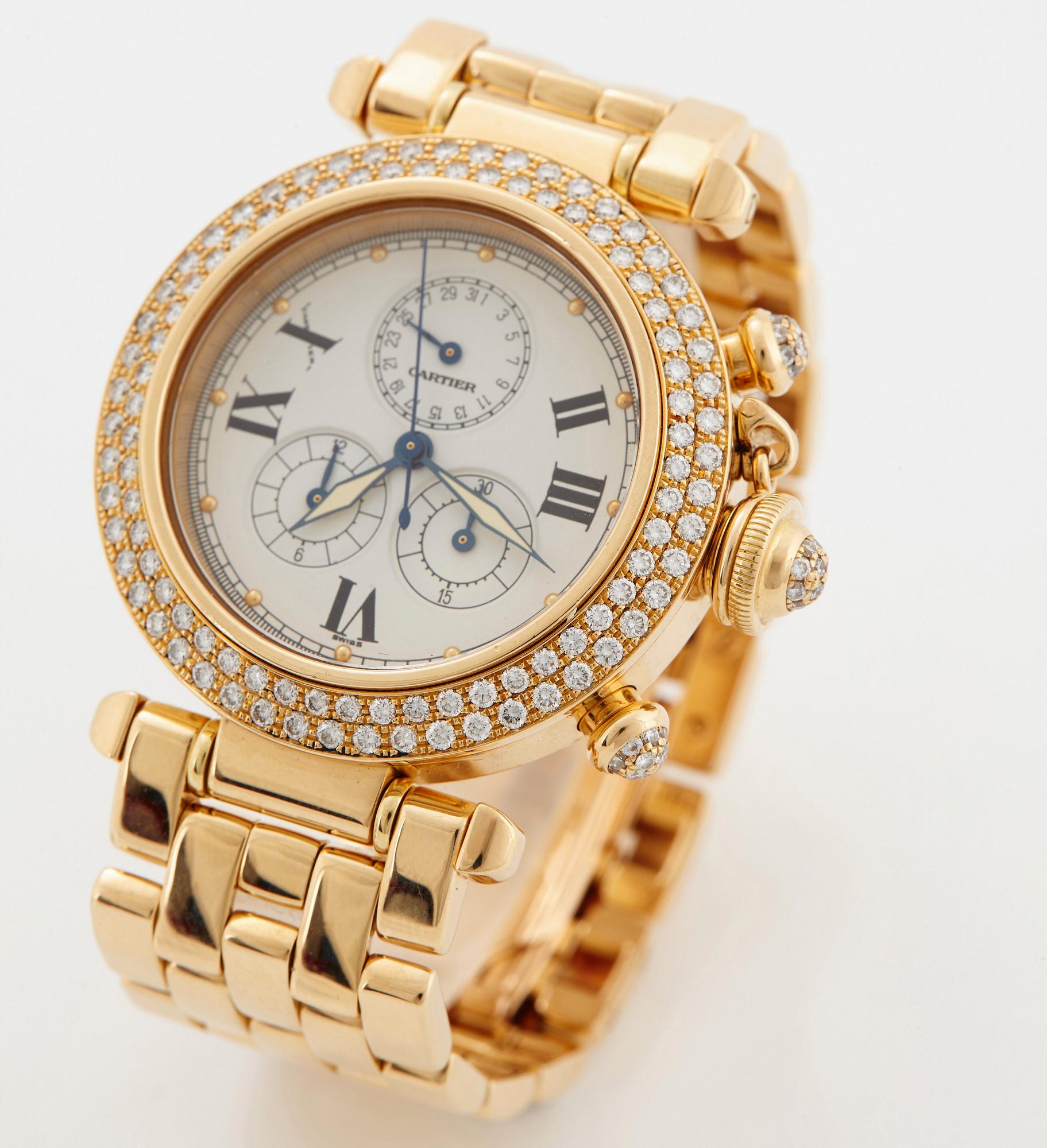 Cartier "Pasha" wristwatch.