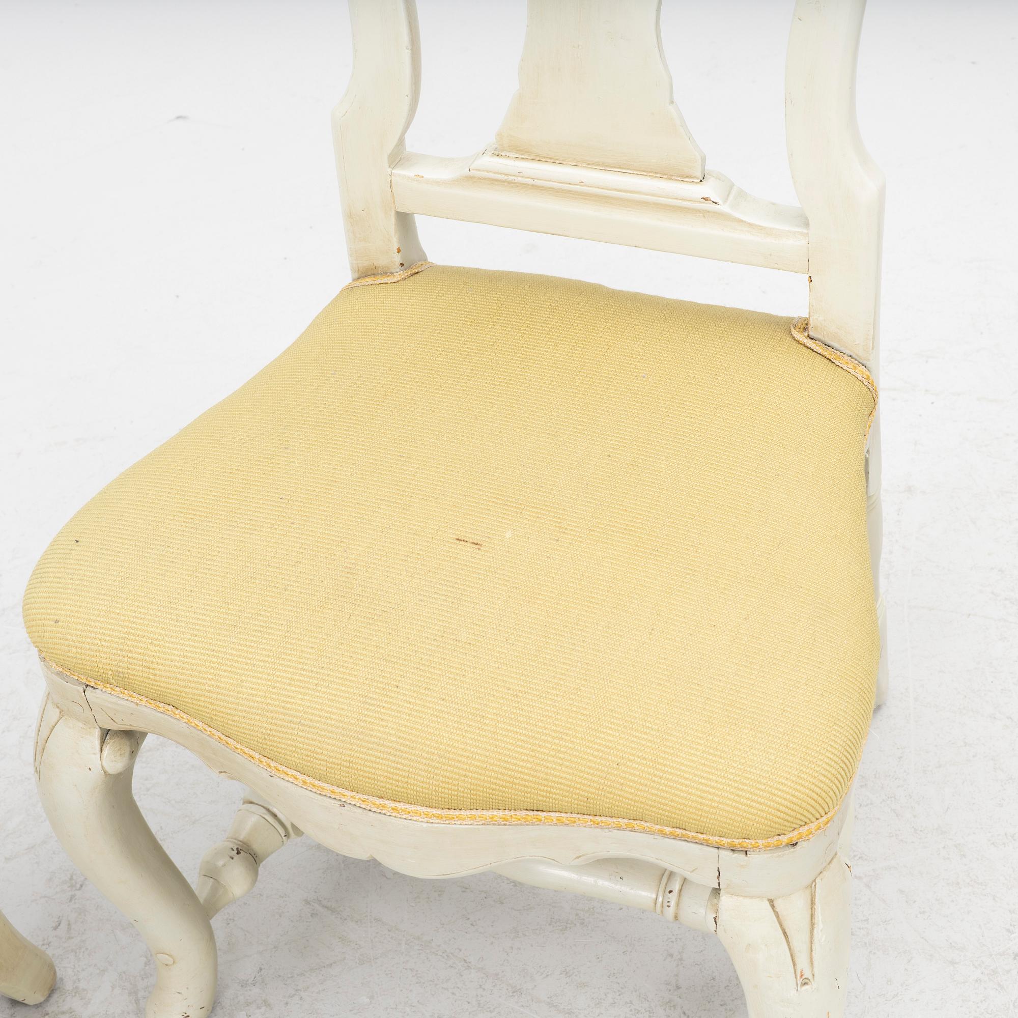 Chairs, a pair, Baroque, 18th century.