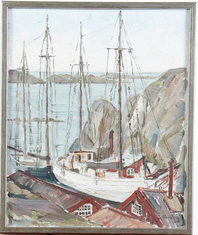 GERELL, GRETA, olja på duk, sign o dat 1932.