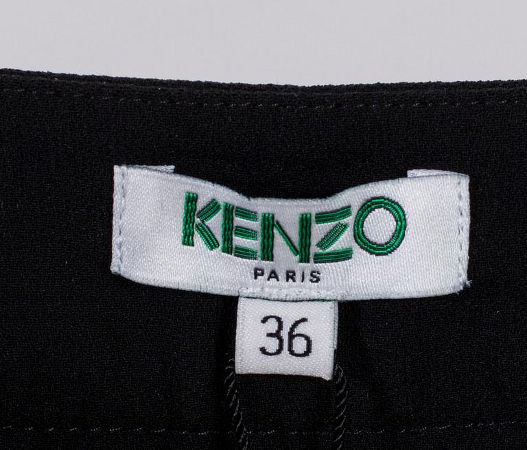 KENZO, byxor, storlek 36.