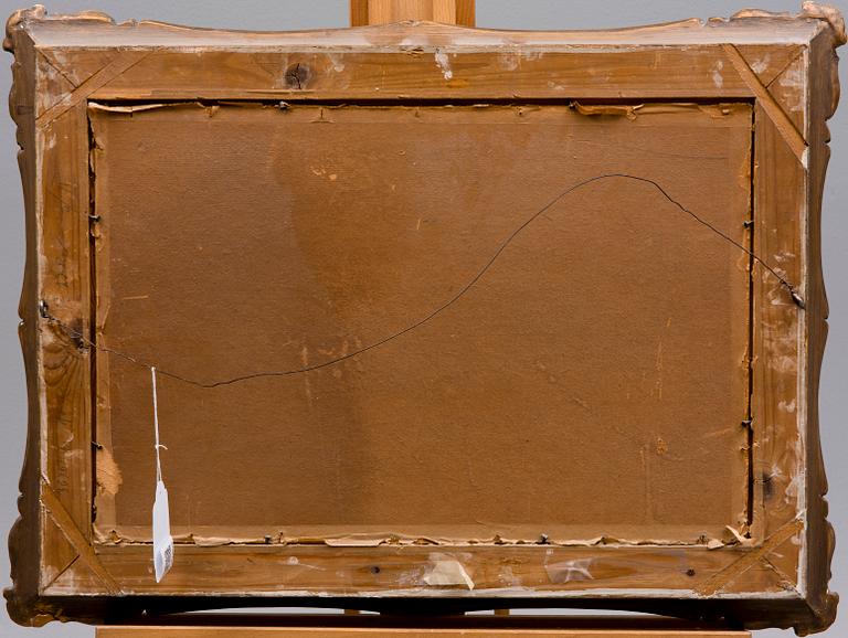 ALEXANDER ORLOV, olja på duk, uppfodrad på skiva 37x55 cm.