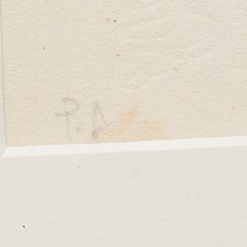 ANTONI TÀPIES, färglitografi, signerad, P.A.