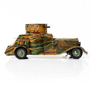 Märklin, armoured car. Germany, 1930s.