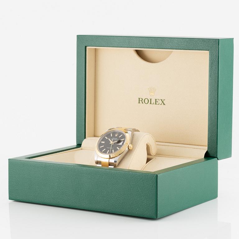 Rolex, Oyster Perpetual, Datejust 41, wristwatch, 41 mm.