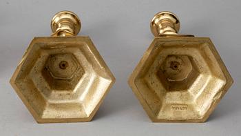 LJUSSTAKAR, 2+2, malm, 1900-tal.