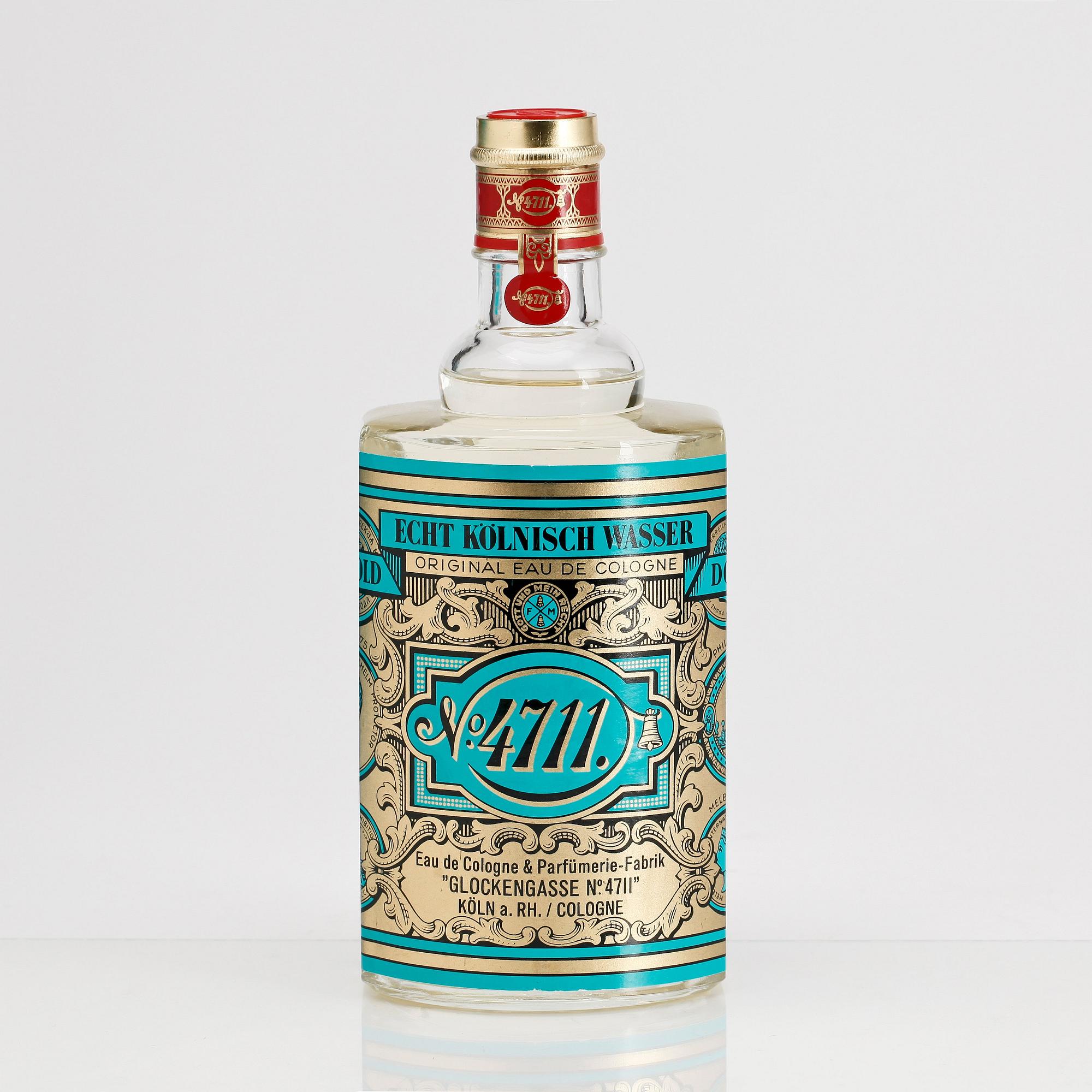 ECHT KÖLNISCH WASER, eau de cologne, "4711".