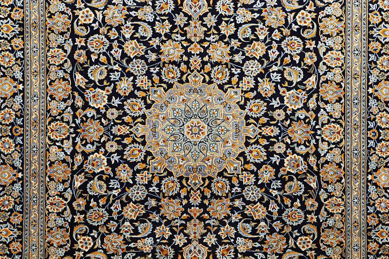 A carpet, Keshan, ca 405 x 302 cm.