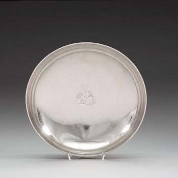 An Atelier Borgila silver bowl, Stockholm 1927.