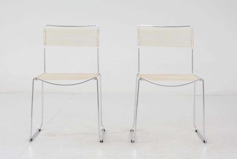 STOLAR, ett par, "Spaghetti chair", Achille&Pier Giacomo Castiglioni,