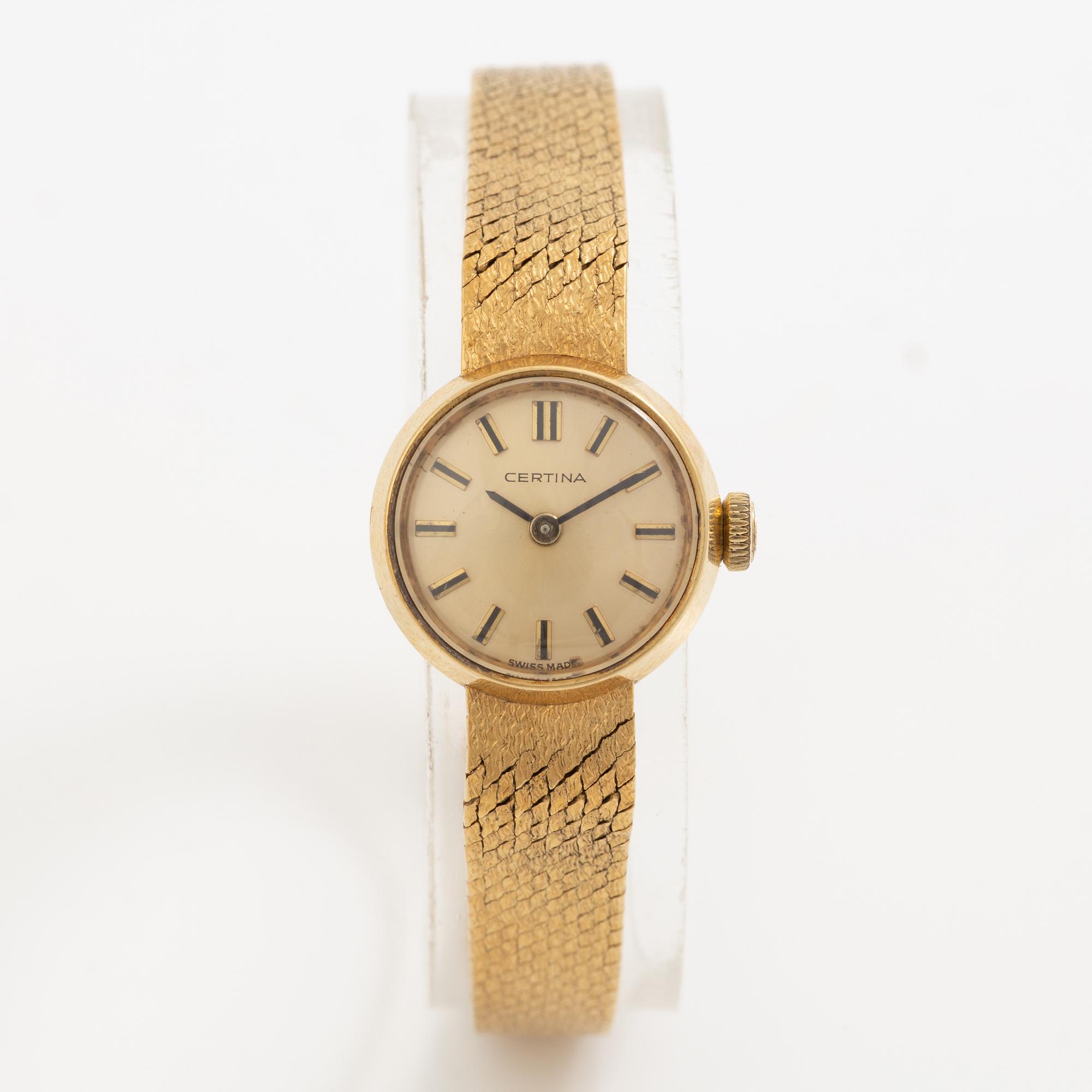 Certina, wristwatch, 17 mm.