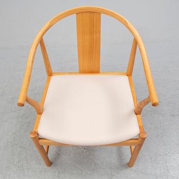 HANS J WEGNER, karmstol, "PP56" Kinastolen, PP Møbler, Danmark.