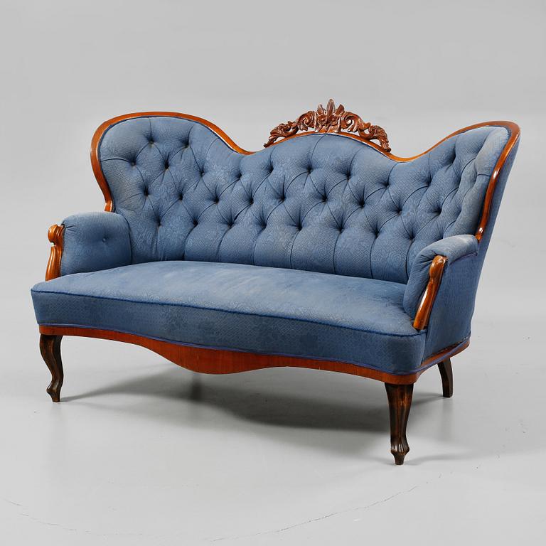 SOFFA, nyrokoko, 1800-talets andra hälft.