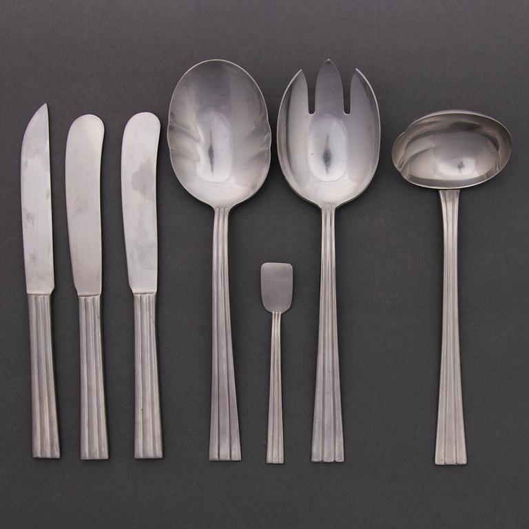FOLKE ARSTRÖM, bestick, 64 delar, "Thebe", Gense.