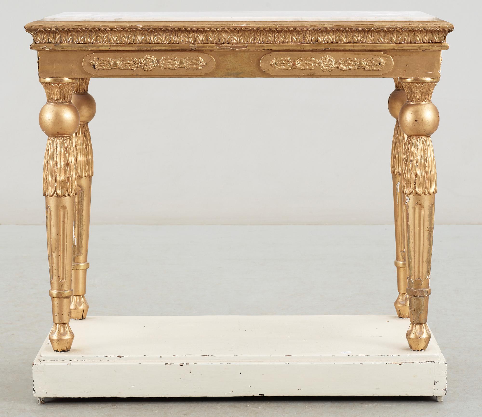 KONSOLBORD, senempire, 1800-talest mitt.