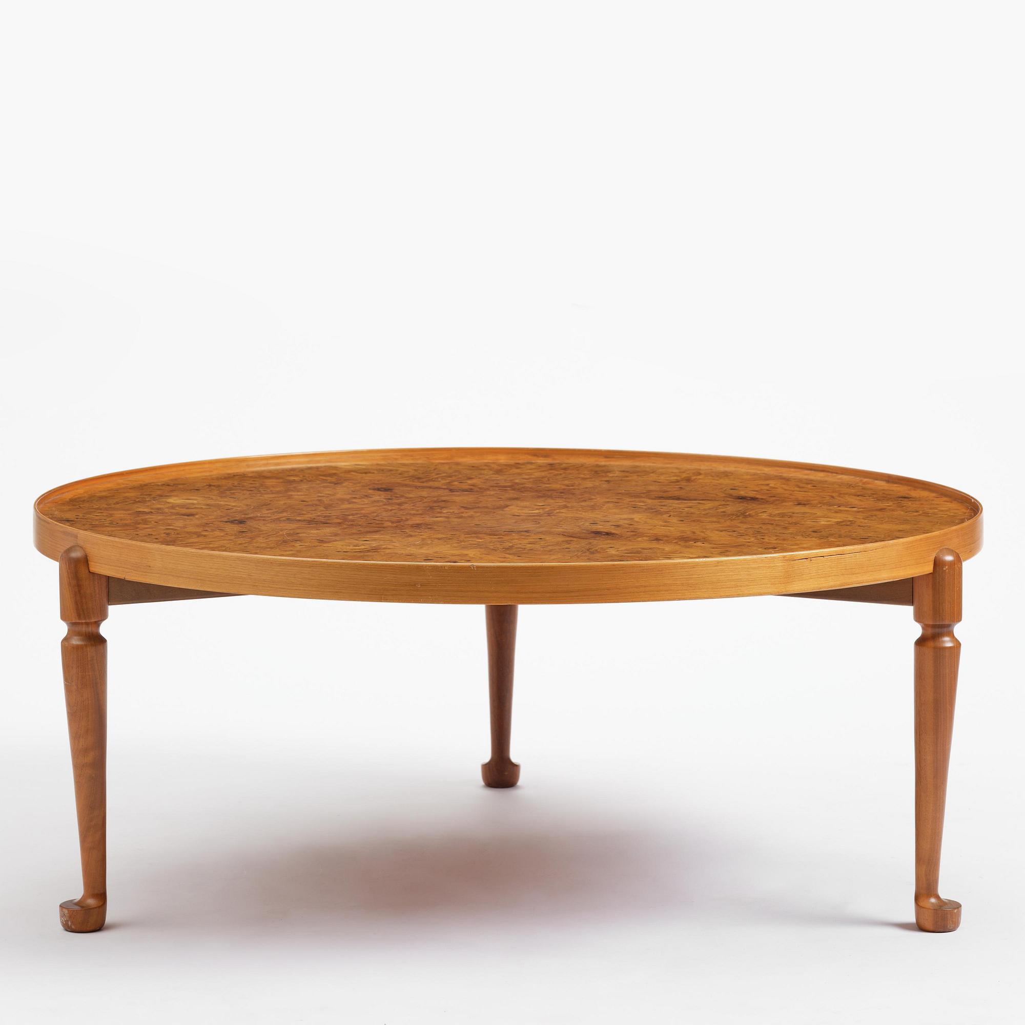 Josef Frank, a coffee table model 2139, Firma Svenskt Tenn, post 1985.