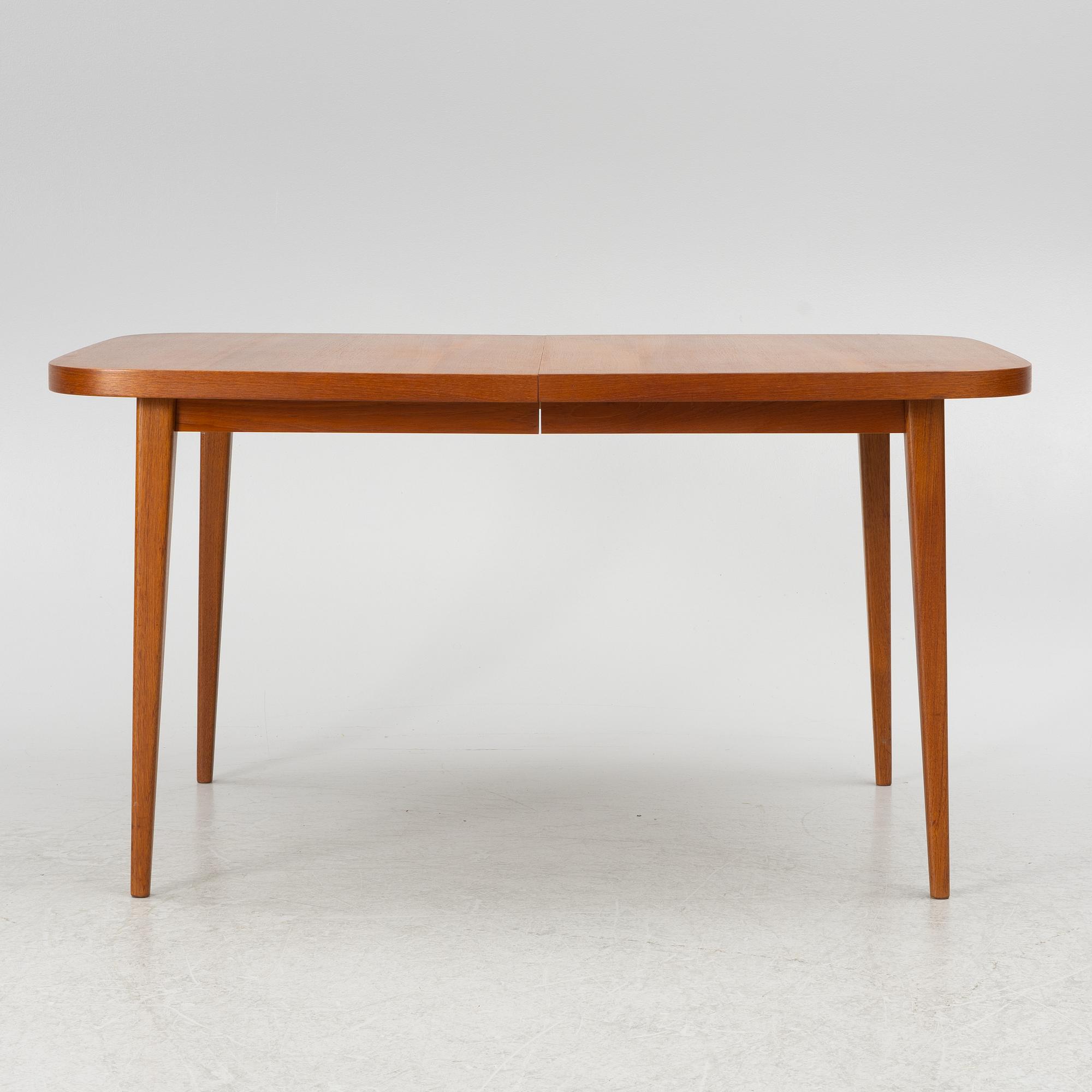 Matbord, 1900-talets andra hälft.