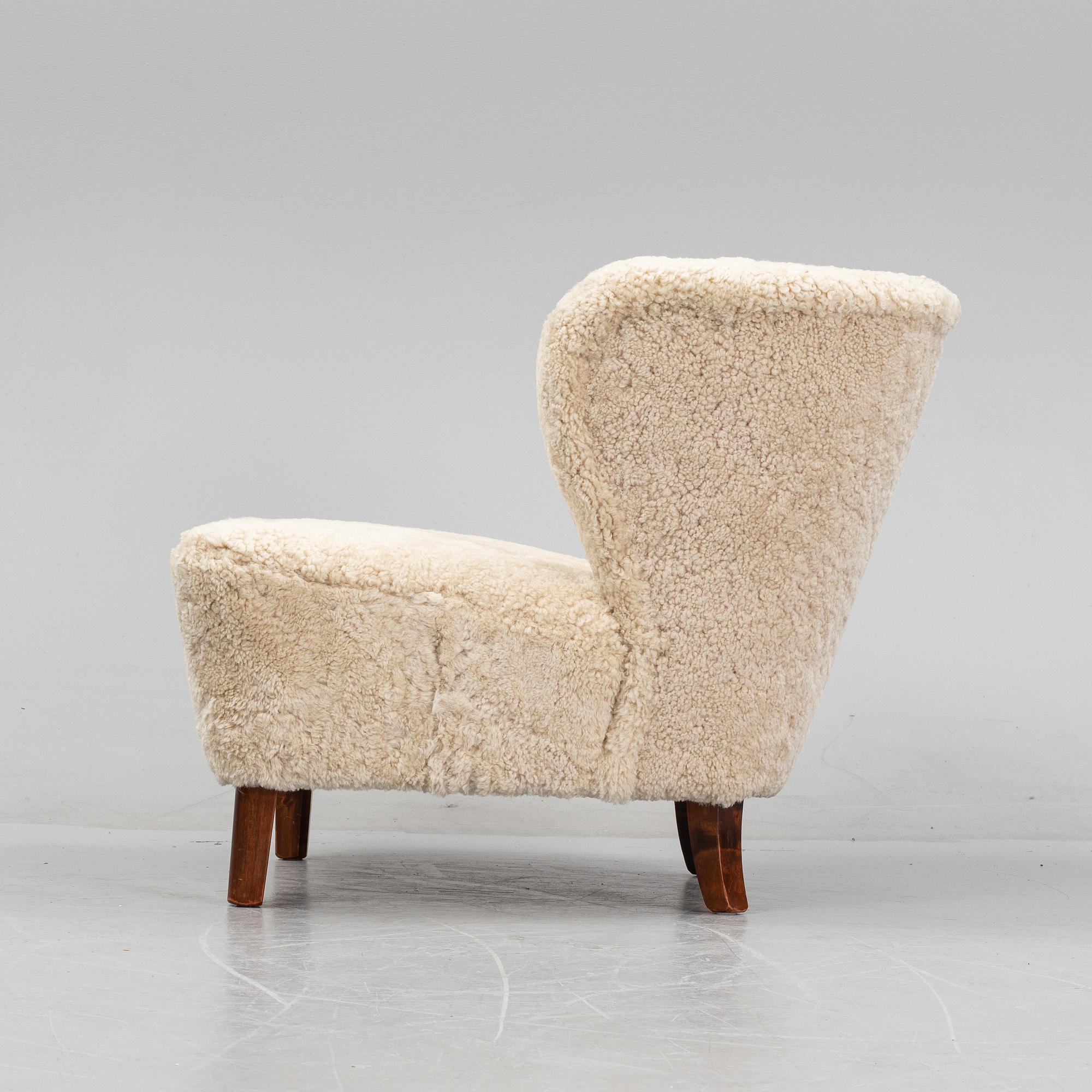 Gösta Johnsson, a Swedish Modern easy chair, mid 20th Century.