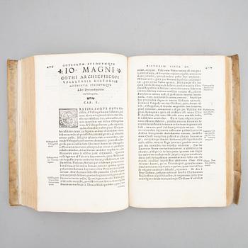The rare variant state of Johannes Magnus’ Historia, 1554.
