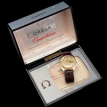 MIESTEN RANNEKELLO, Omega Constellation.