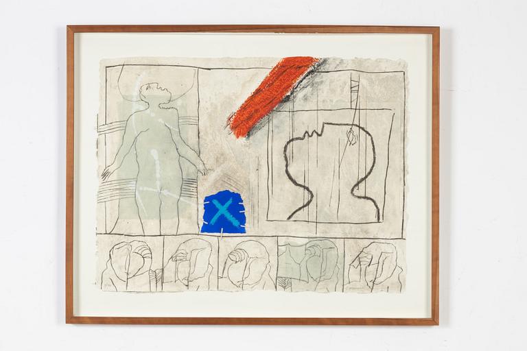 James Coignard, carborundum etching, signed 80/90.