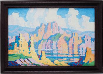 Birger Sandzén, Bergslandskap.