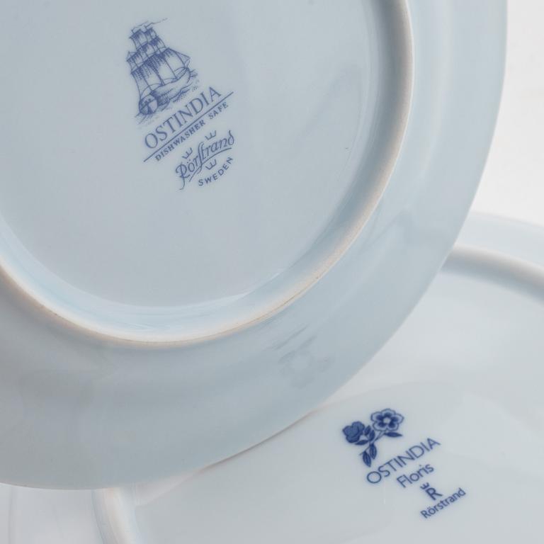 Servis, porslin, 103 delar, "ostindia, samt 8 delar "Ostindia floris", Rörstrand, varierande åldrar.