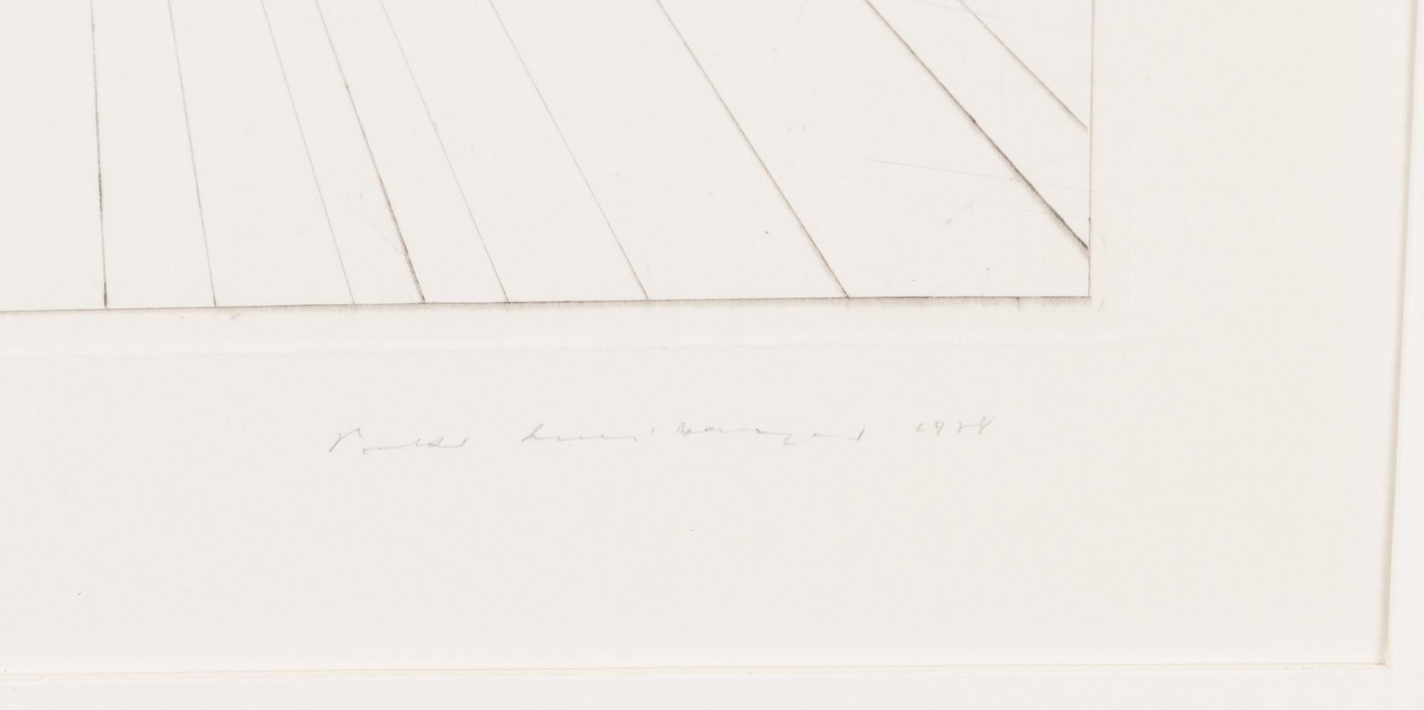 PENTTI LUMIKANGAS, aquatint and dry point, signed and dated 1978, numbered 17/70.