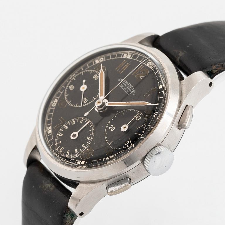 Kronometer Stockholm, chronograph, ca 1940.