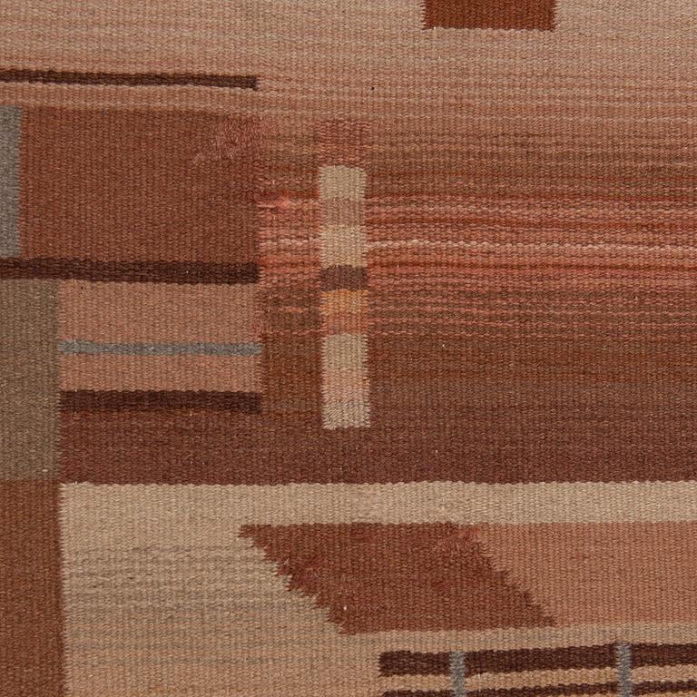 A 1930s Finnish flat weave carpet.