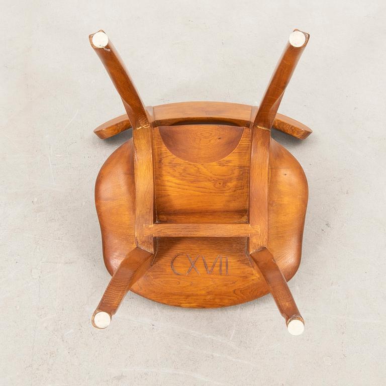 Antoni Gaudí, "Batlló" chair numbered CXVII.