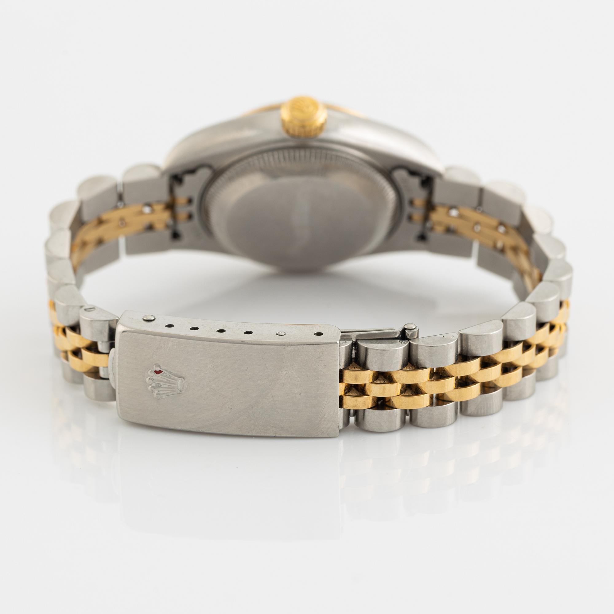 Rolex, Datejust, "Diamond Dial", wristwatch, 26 mm.