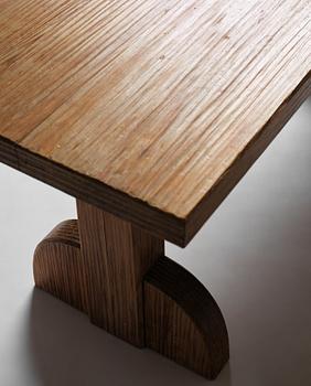 Axel Einar Hjorth, a 'Sandhamn' stained pine table, Nordiska Kompaniet, Sweden 1932.