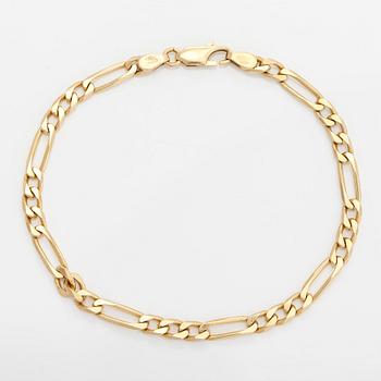 Armband, 18K guld, Italien.