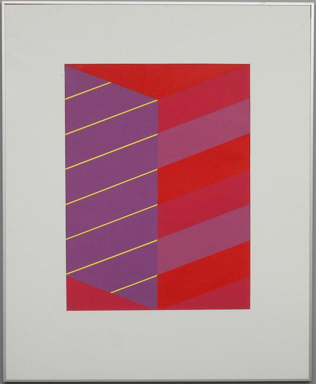 JORMA HAUTALA, serigrafi, numrerad 9/35, signerad och daterad -76.