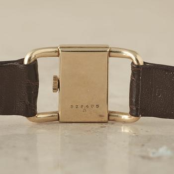 JAEGER-LECOULTRE, "Etrier Hermès",  wristwatch, 23 x 14,5 (34) mm,