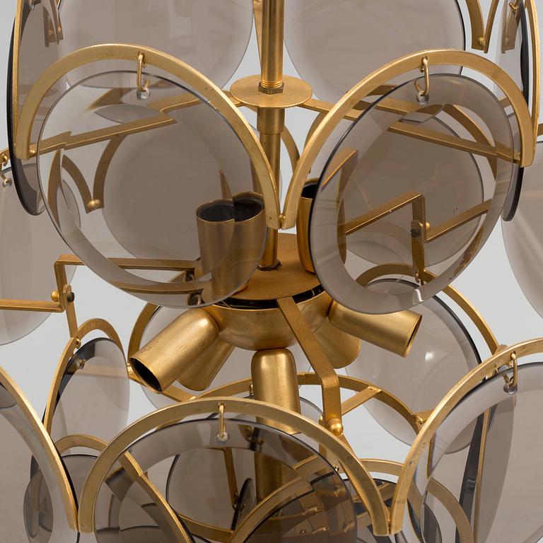 An Italian chandelier, probably Gino Vistosi, Murano, 1960's/70's.