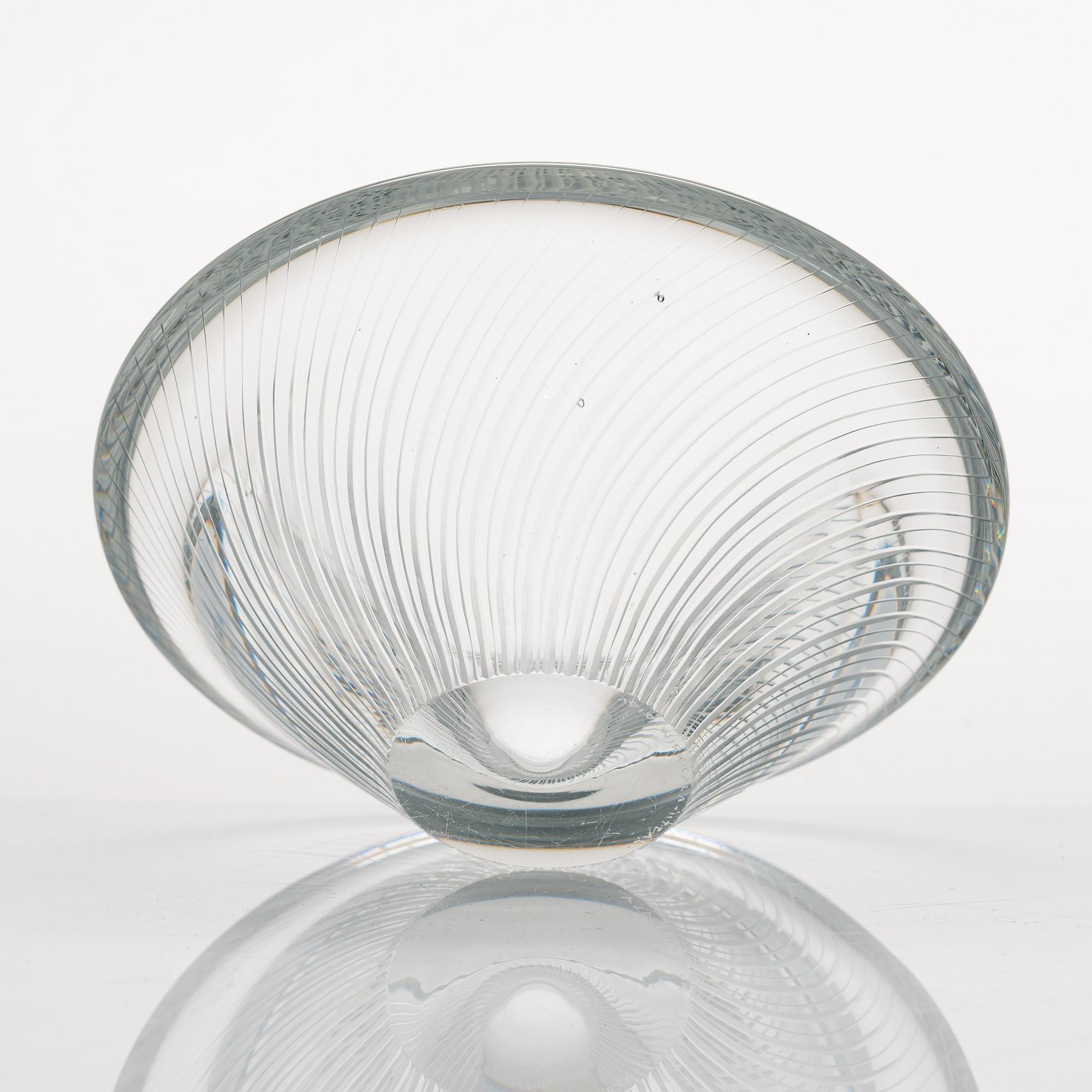 Tapio Wirkkala,  skål, "3362", signerad Tapio Wirkkala, Iittala.