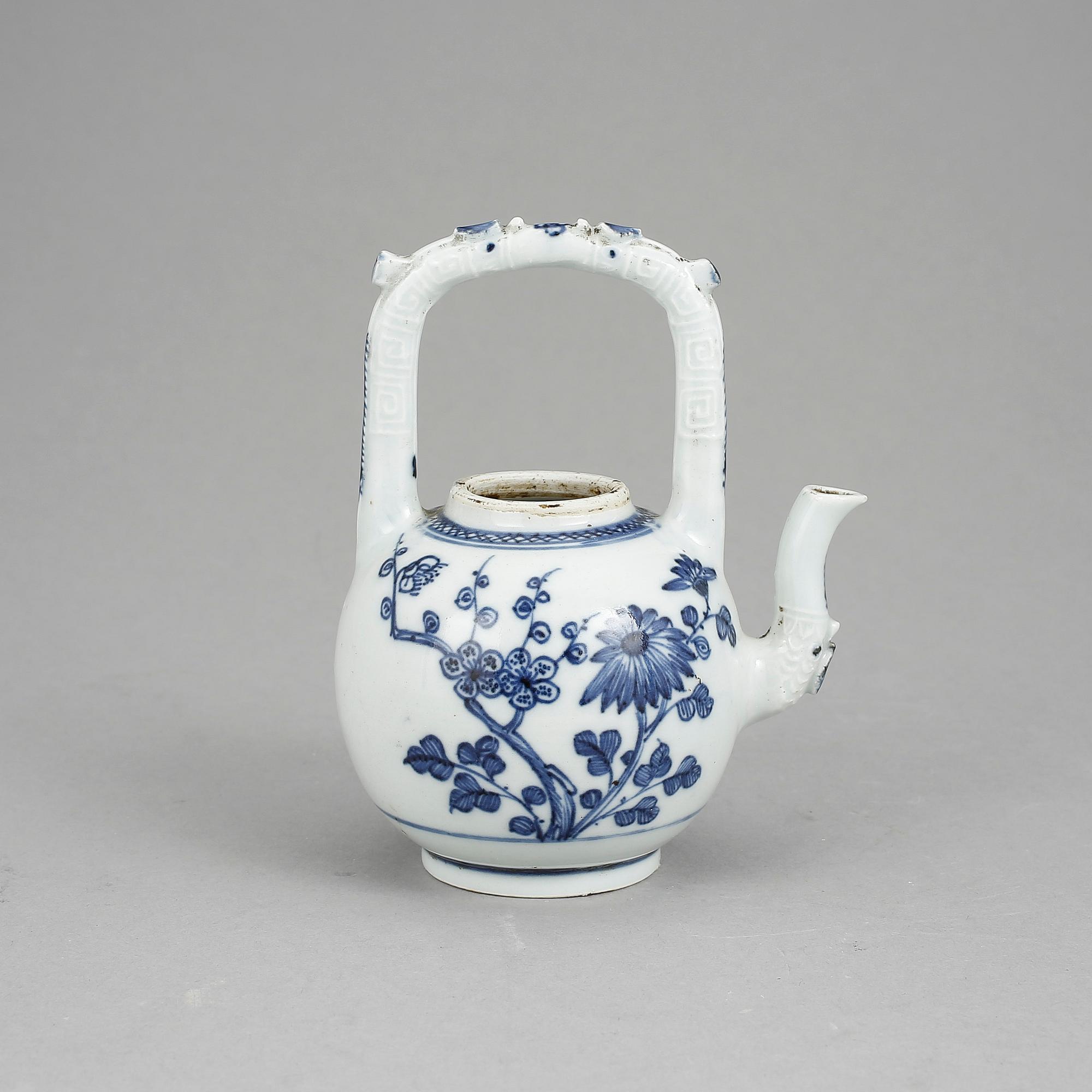 KANNA, porslin, Kina, 1700-tal.