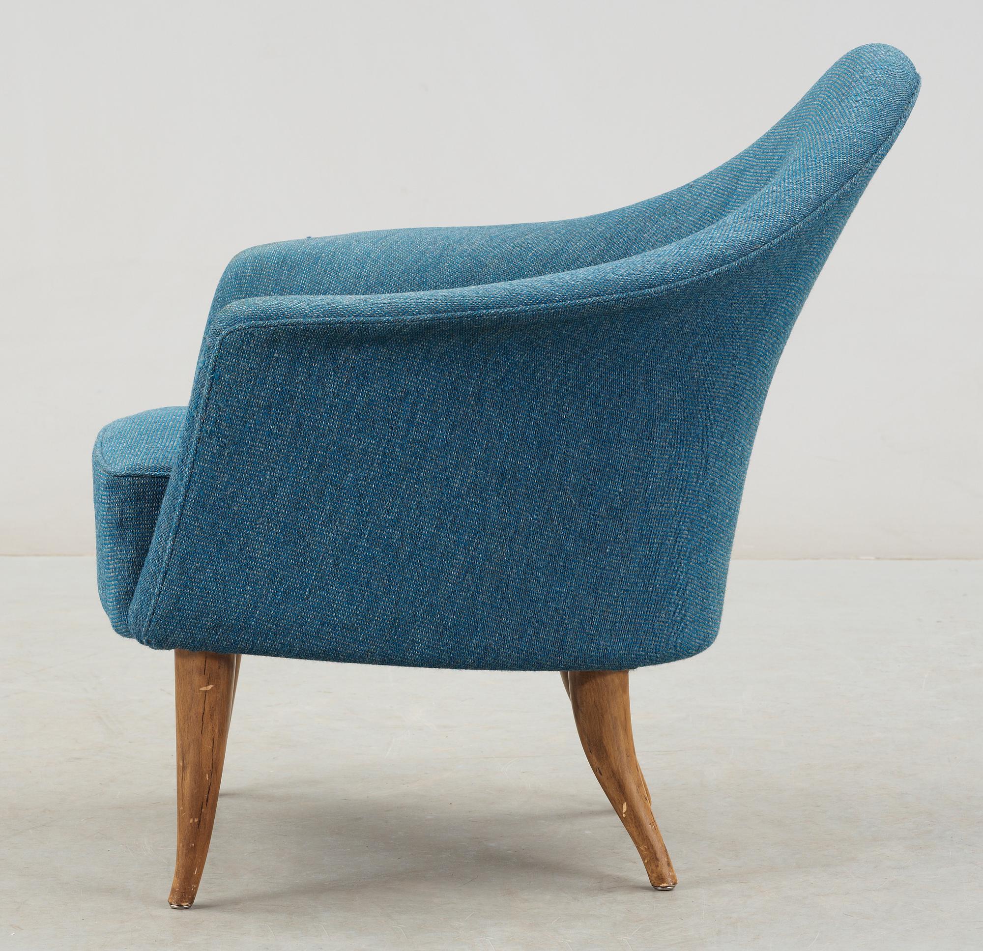 FÅTÖLJ, "Adam" Kerstin Hörlin-Holmqvist, NK:s Triva-serie, 1900-talets andra hälft.