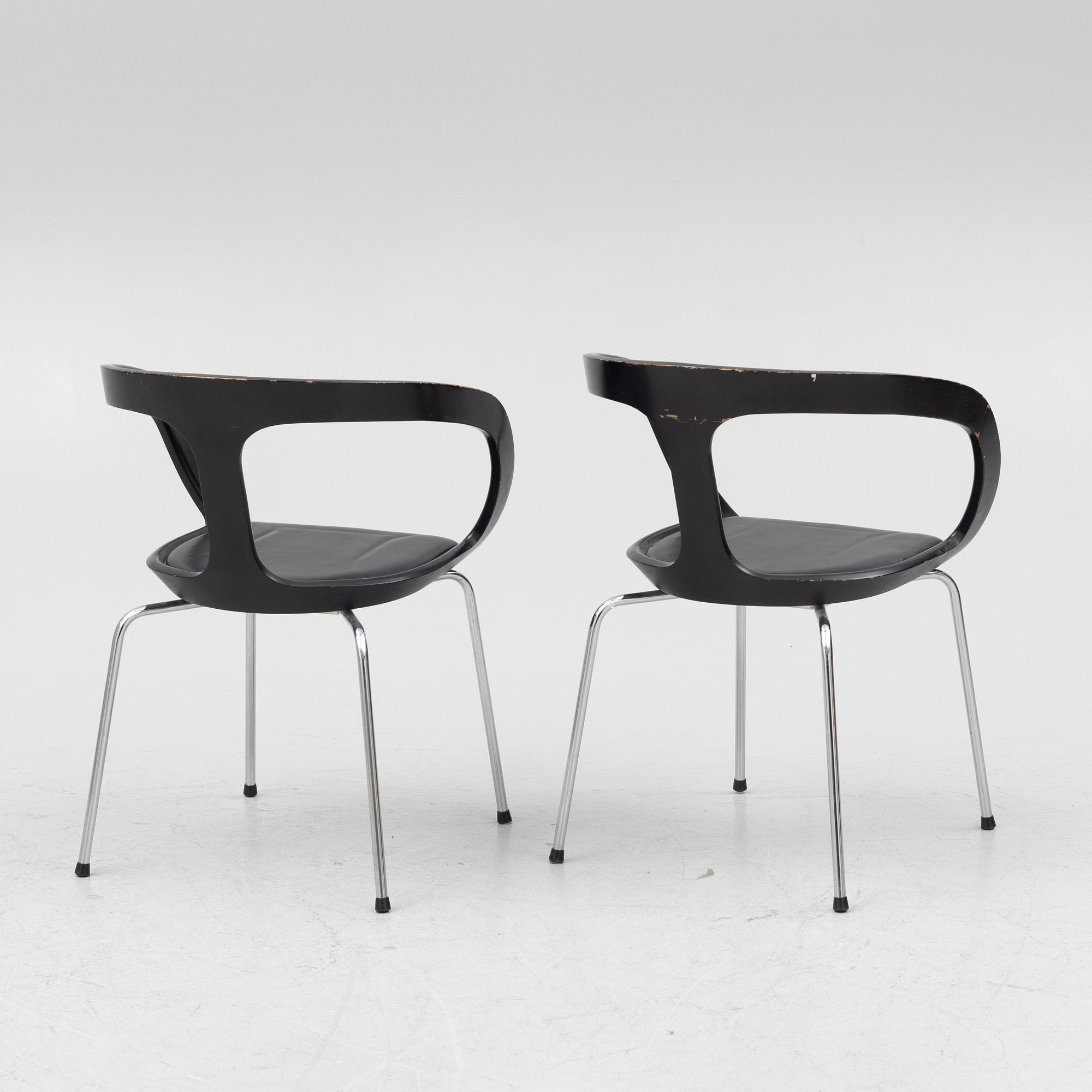 Anna von Schewen, a set of 8 armchairs, "Hug" Gärsnäs, early 2000s.