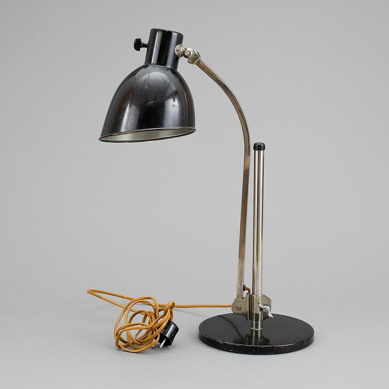 BORDSLAMPA, funkis, Hala, Tyskland, 1930-tal.