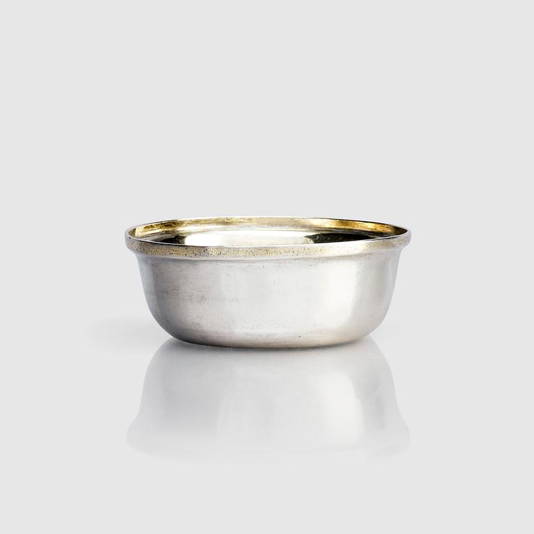 A Swedish 18th century parcel-gilt silver tumbler, mark of Erik Niklas Thomé, Stockholm 1773.