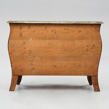 A Swedish Rococo commode by J Noraeus.