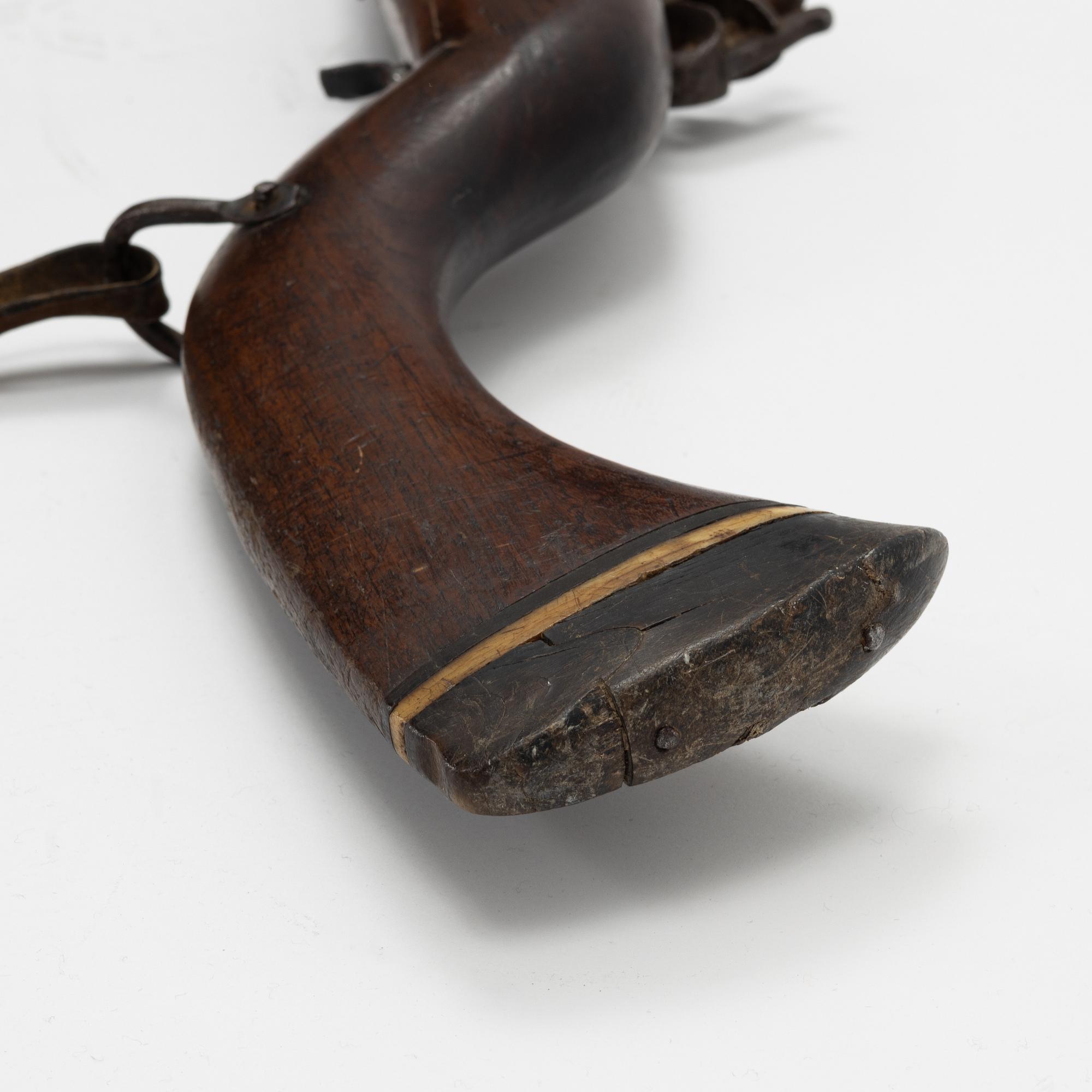 A flintlock Jezail, with an East India Company lock, 19th Century.