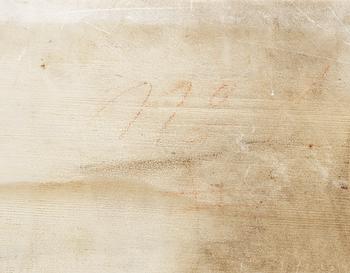 A Swedish empire console table, 19th Century.