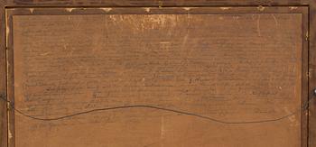 GÉRARD I EDELINCK, engraving on paper, circa 1660, after Peter Paul Rubens after Leonardo da Vinci. Signed in the plate.