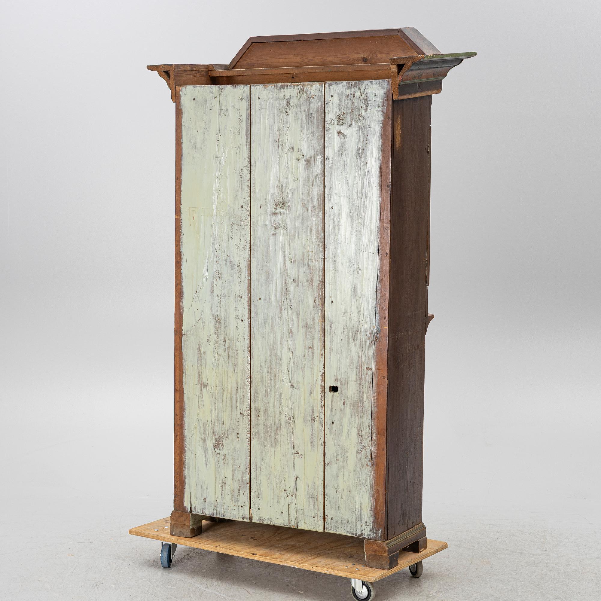 A cabinet, Dalarna, dated 1779.