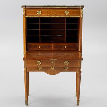 Writing desk, Gustavian style, mid-20th century.